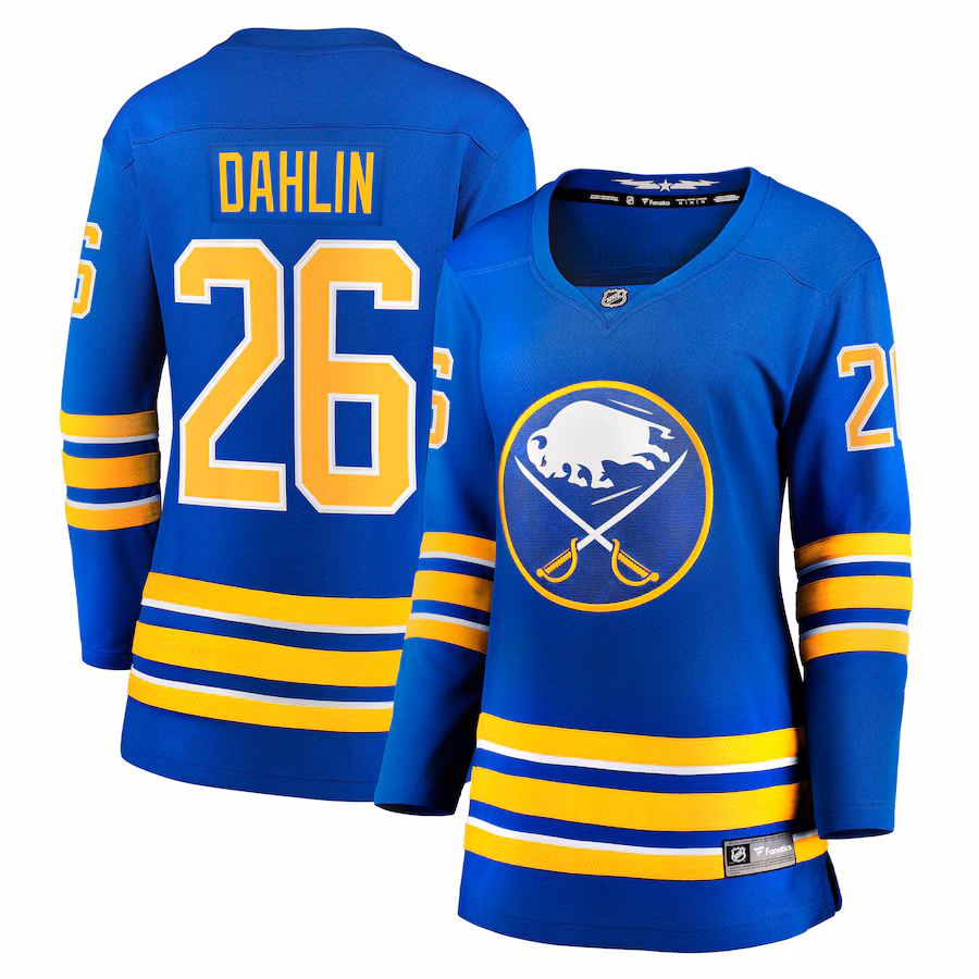 Women's Buffalo Sabres Rasmus Dahlin Fanatics Royal Home Breakaway Jersey - Jersey