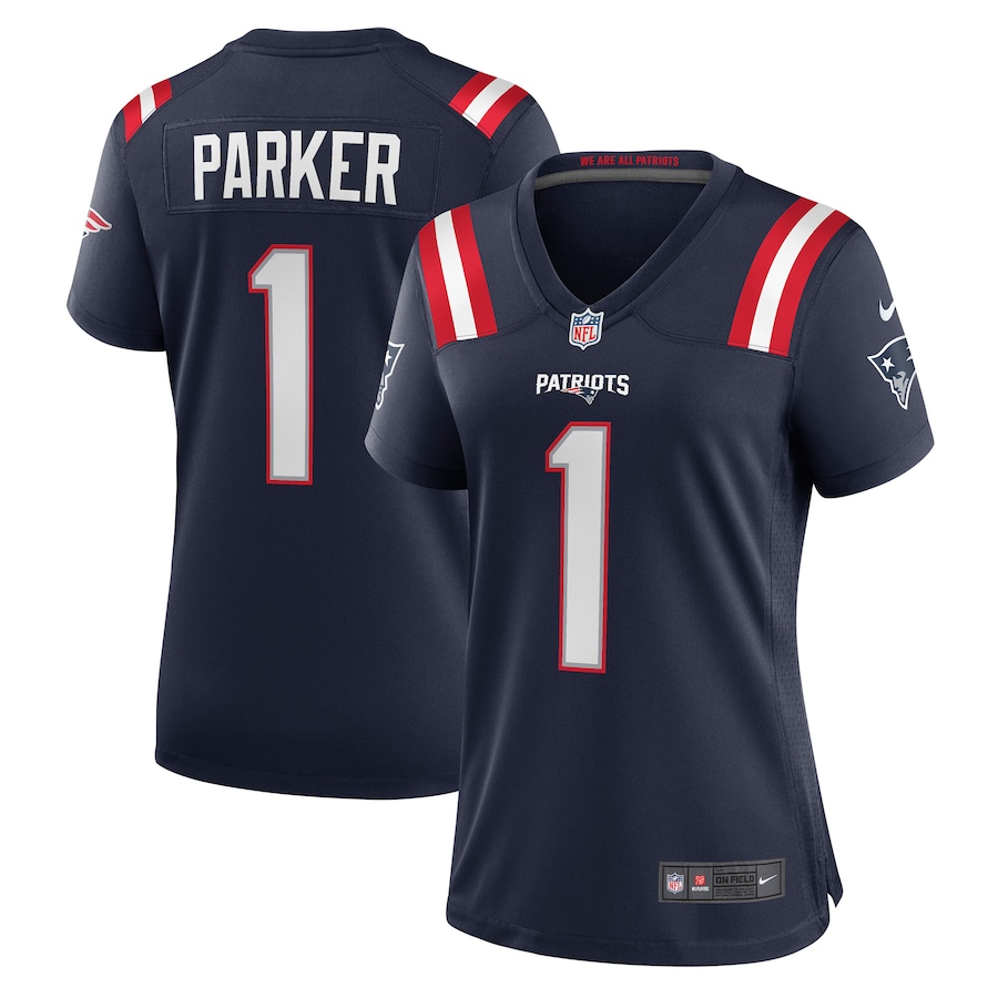 Women's New England Patriots DeVante Parker Nike Navy Game Jersey - Jersey
