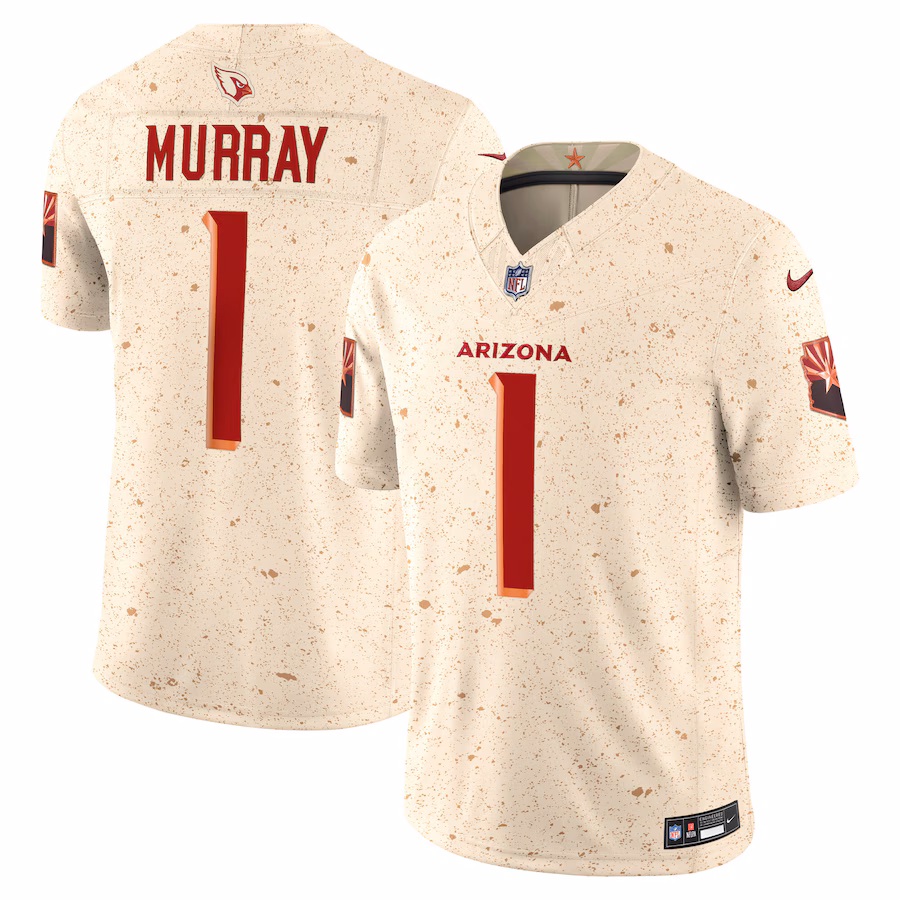 Men's Arizona Cardinals Kyler Murray Nike Natural 2025 Rivalries Collection Limited Jersey - Jersey