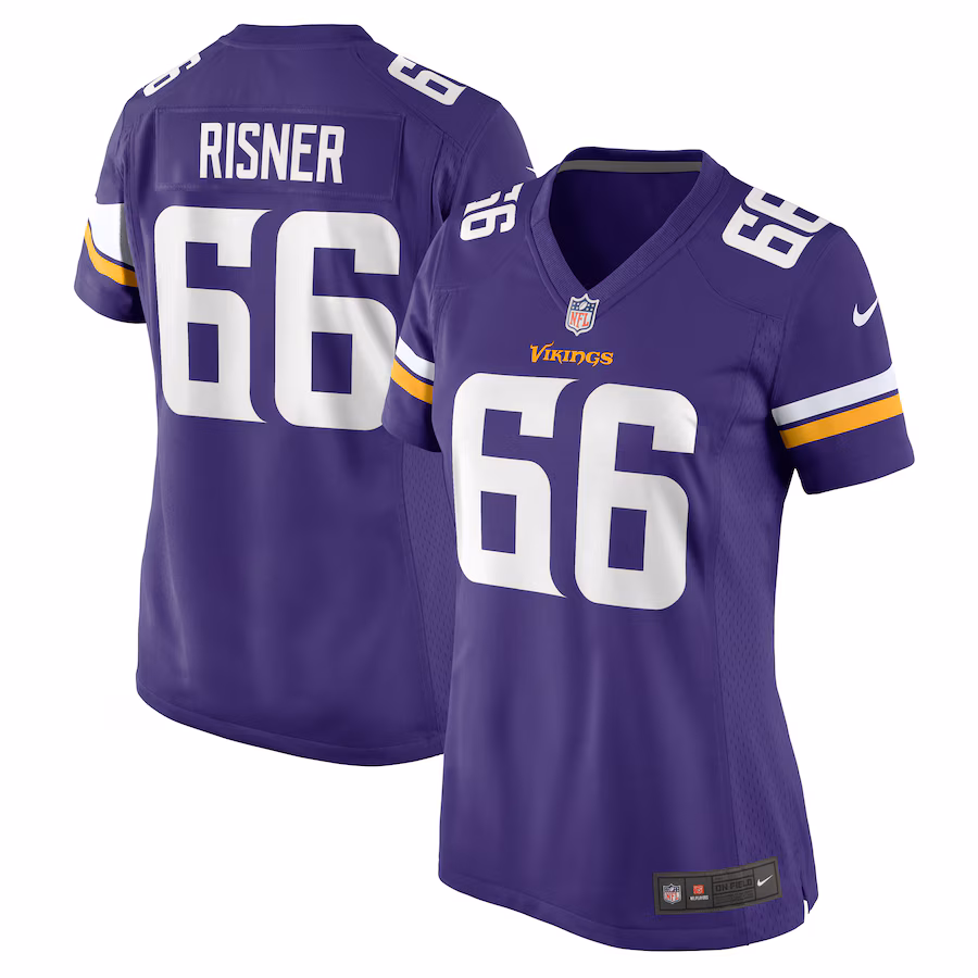 Women's Minnesota Vikings Dalton Risner Nike Purple Game Jersey - Jersey