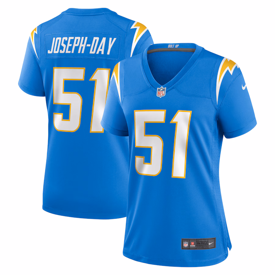 Women's Los Angeles Chargers Sebastian Joseph-Day Nike Powder Blue Game Player Jersey - Jersey