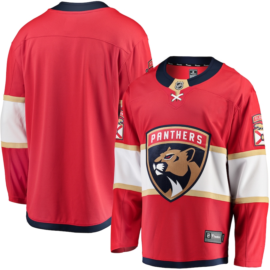 Men's Florida Panthers Fanatics Red Breakaway Home Jersey - Jersey