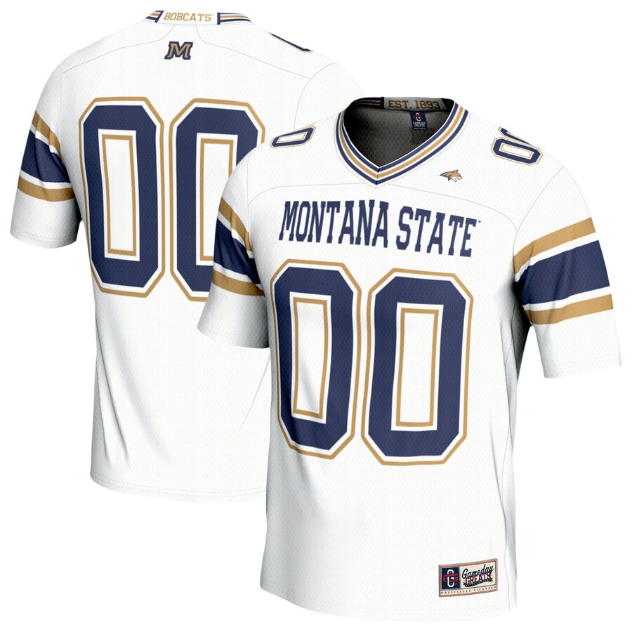 Youth GameDay Greats  White Montana State Bobcats Lightweight Football Fashion Jersey - Jersey