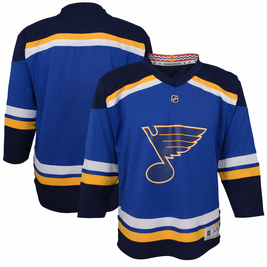 Youth St. Louis Blues Blue Home Replica Jersey - Jersey