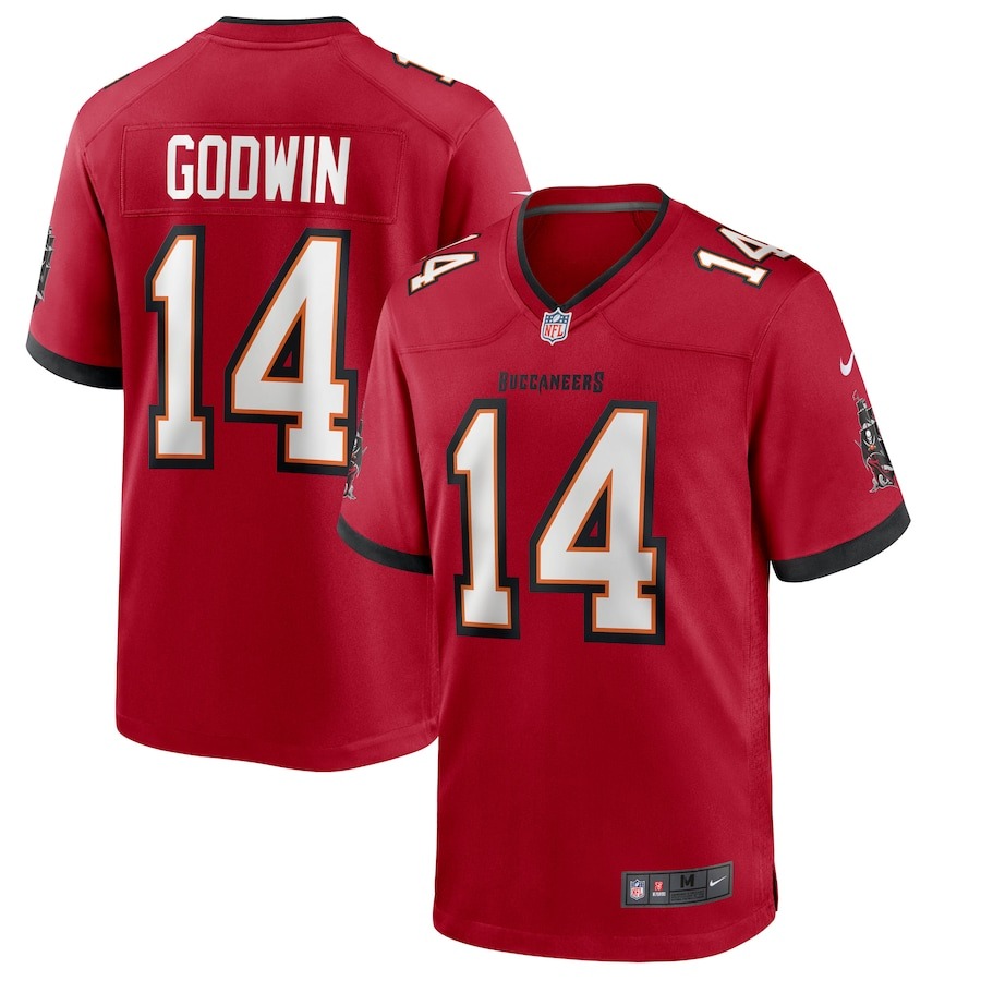 Men's Tampa Bay Buccaneers Chris Godwin Nike Red Game Jersey - Jersey