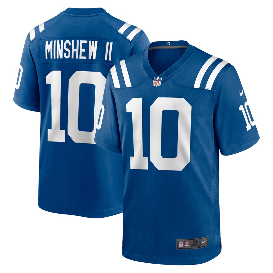 Men's Indianapolis Colts Gardner Minshew II Nike Royal Game Jersey - Jersey