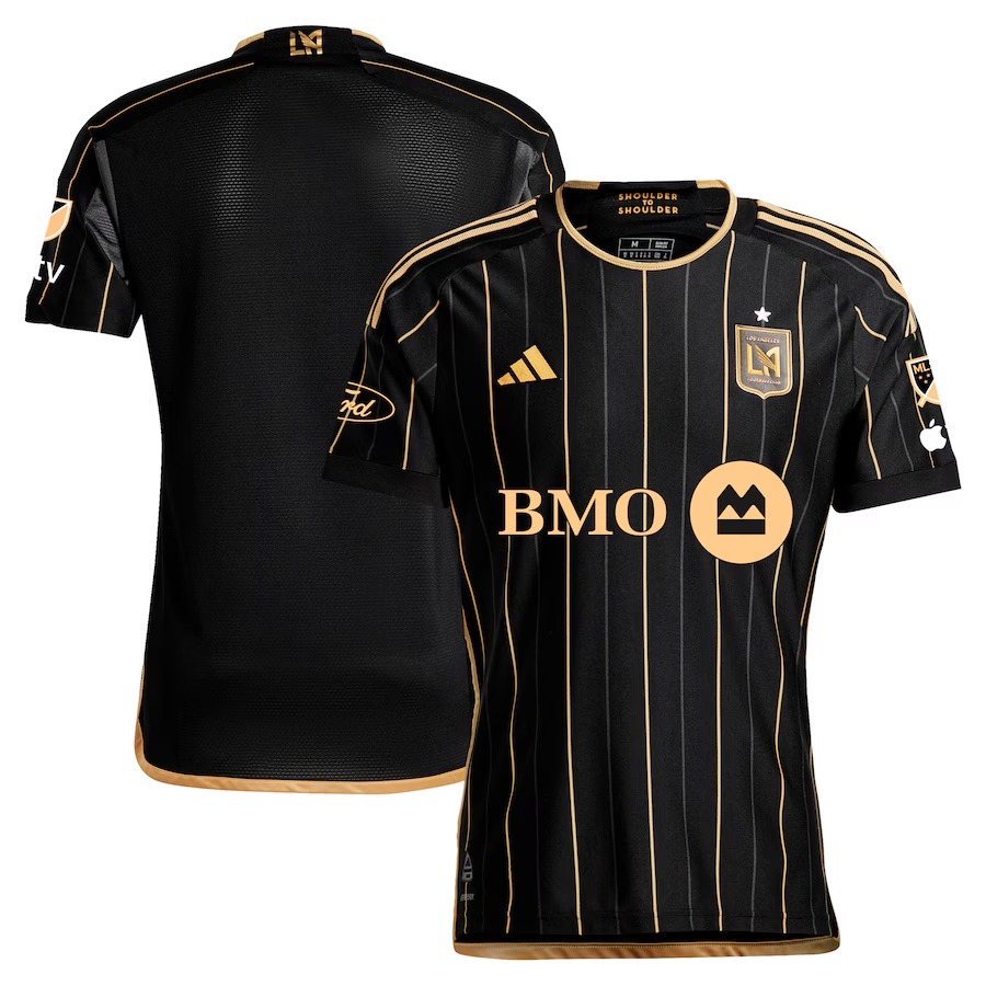 Men's LAFC  adidas Black 2024 Primary Authentic Jersey - Jersey
