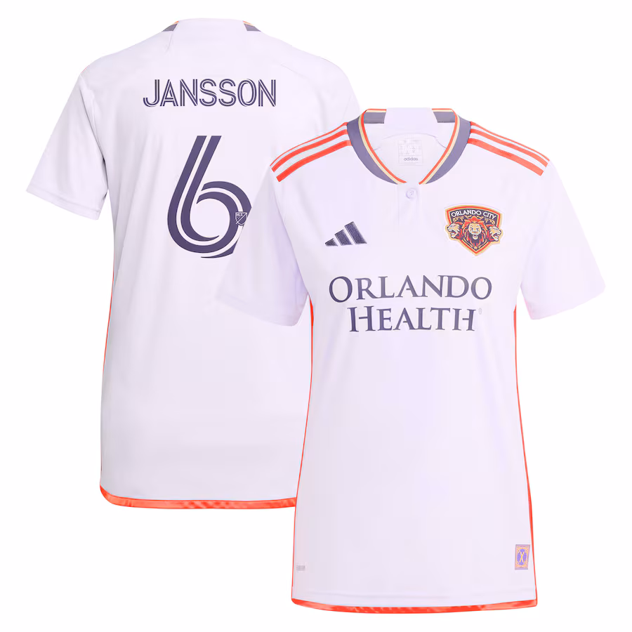Women's Orlando City SC Robin Jansson adidas Purple 2024 Legacy Kit Replica Player Jersey - Jersey