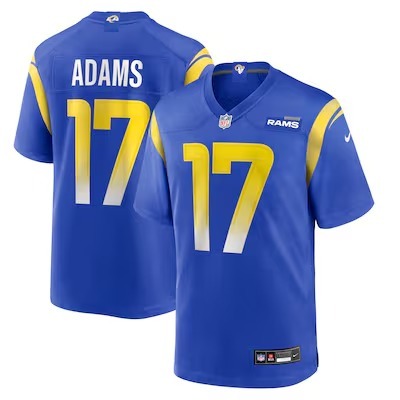 Men's Los Angeles Rams Davante Adams Nike Royal Game Player Jersey - Jersey