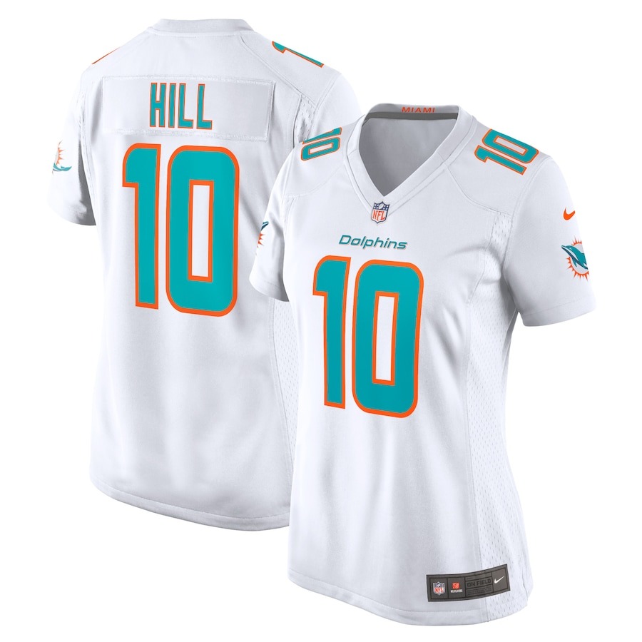 Women's Miami Dolphins Tyreek Hill Nike White Player Jersey - Jersey