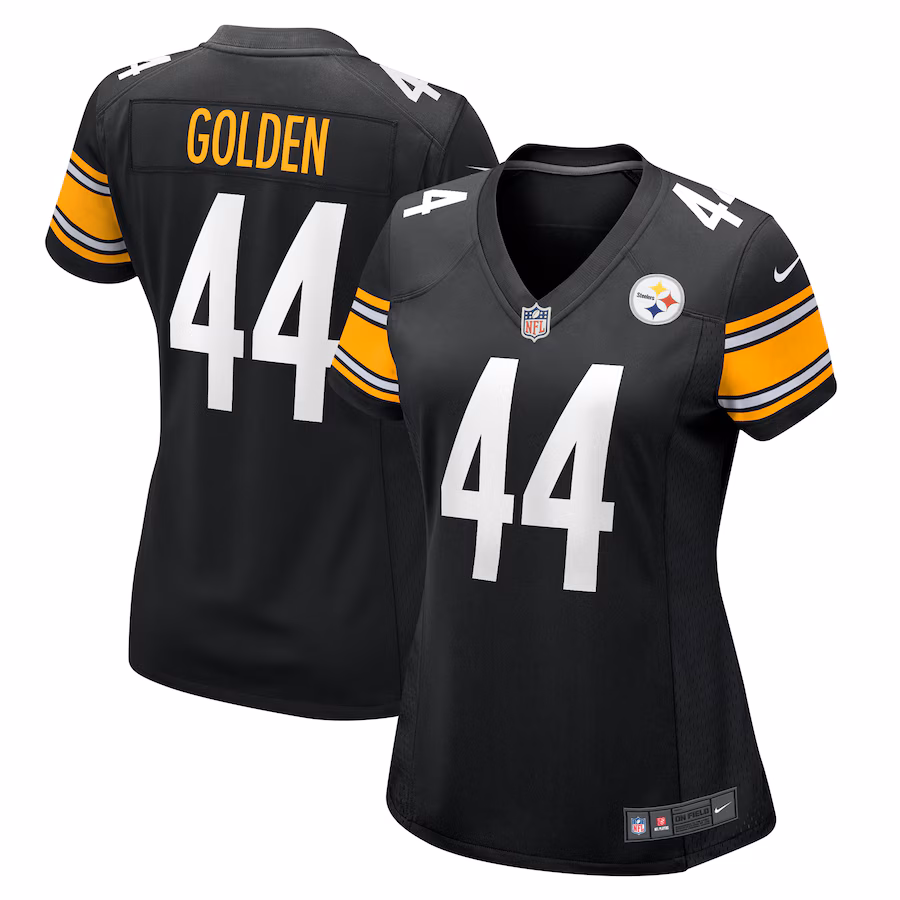 Women's Pittsburgh Steelers Markus Golden Nike  Black  Game Jersey - Jersey