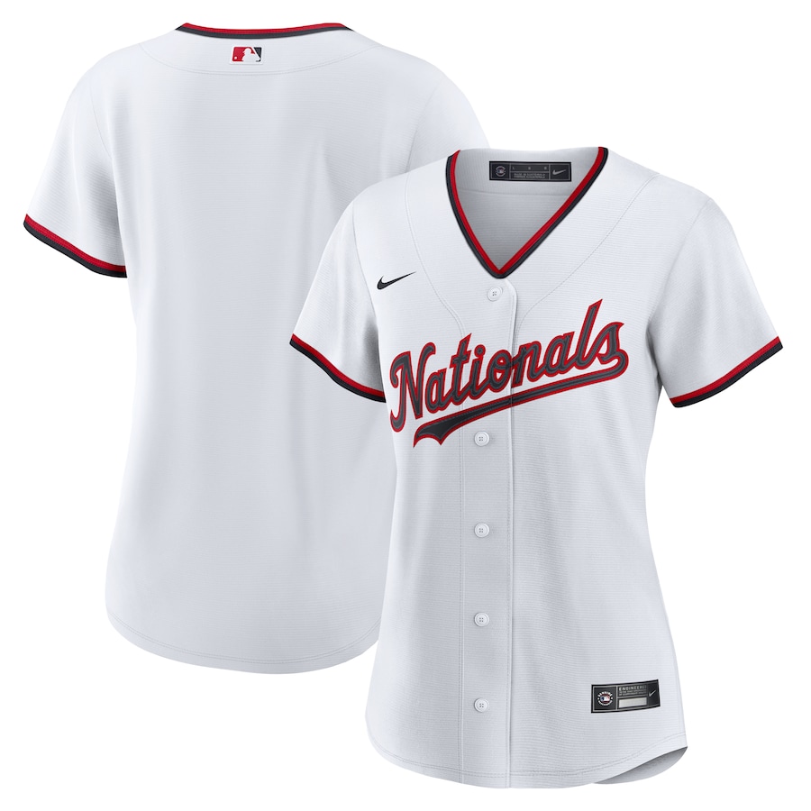 Women's Washington Nationals Nike White Home Replica 2.0 Jersey - Jersey