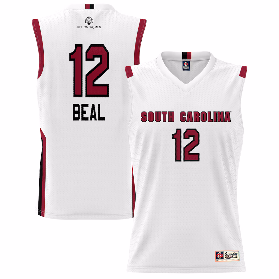 Brea Beal South Carolina Gamecocks GameDay Greats Youth Lightweight Basketball Alumni Jersey - White - Jersey