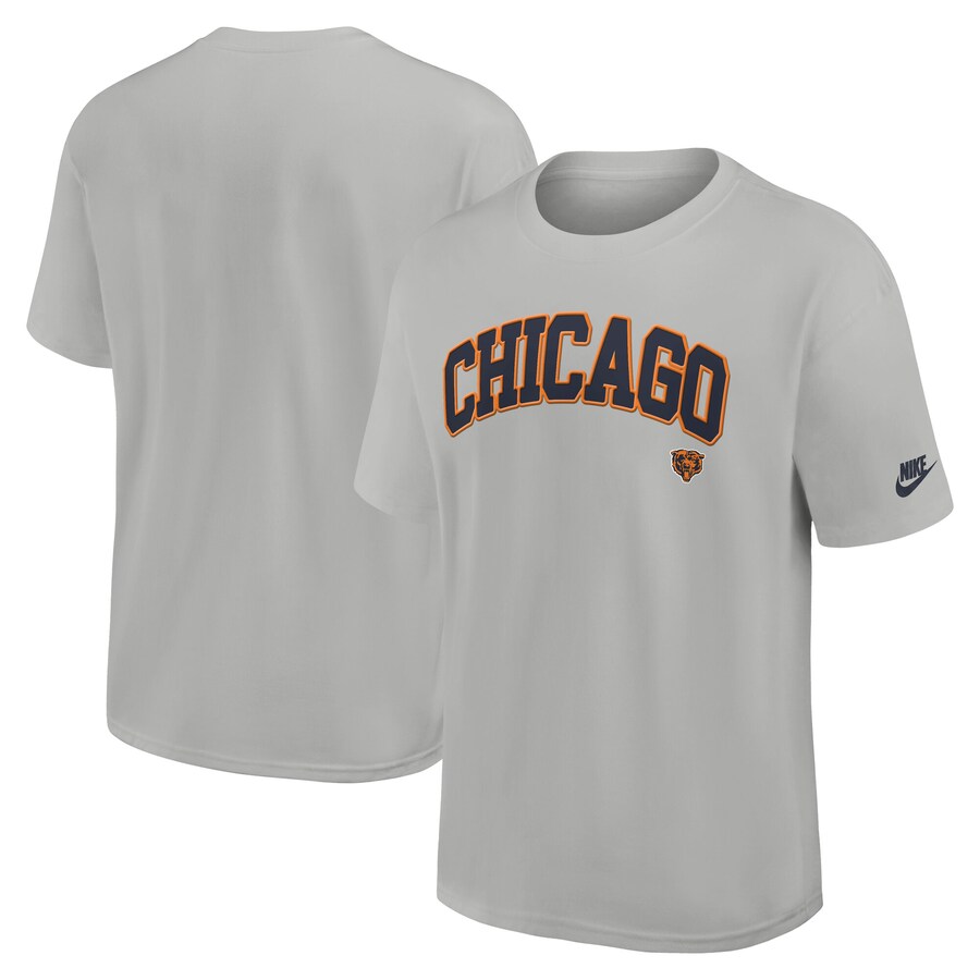 Men's Chicago Bears  Nike Silver Rewind Max90 Statement T-Shirt - Jersey