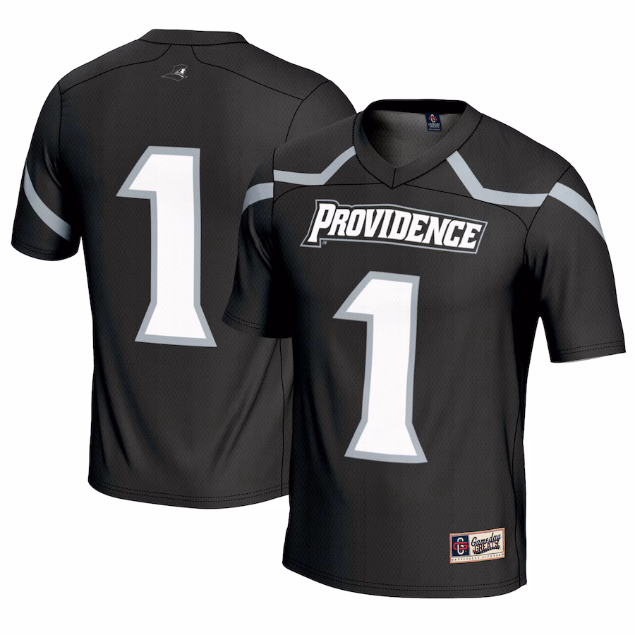 Men's GameDay Greats #1 Black Providence Friars Lightweight Lacrosse Jersey - Jersey