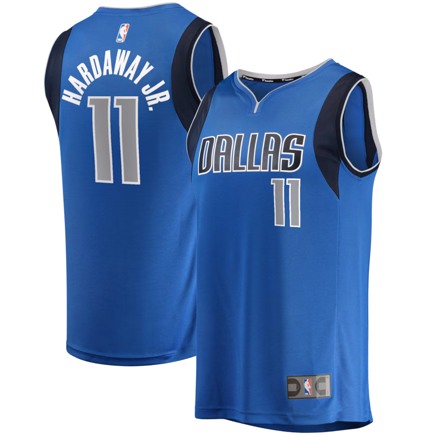 Youth Dallas Mavericks Tim Hardaway Jr. Fanatics Blue Fast Break Player Jersey - Icon Edition - Jersey