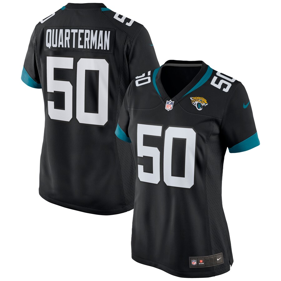 Women's Jacksonville Jaguars Shaquille Quarterman Nike Black Game Jersey - Jersey