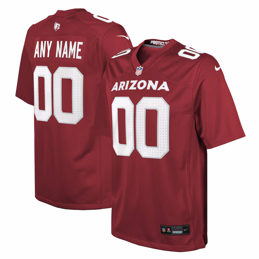 Youth Arizona Cardinals  Nike Cardinal Custom Game Jersey - Jersey