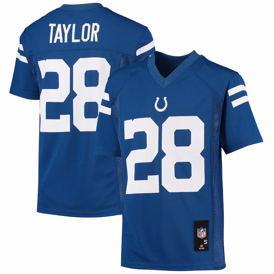 Youth Indianapolis Colts Jonathan Taylor Royal Replica Player Jersey - Jersey