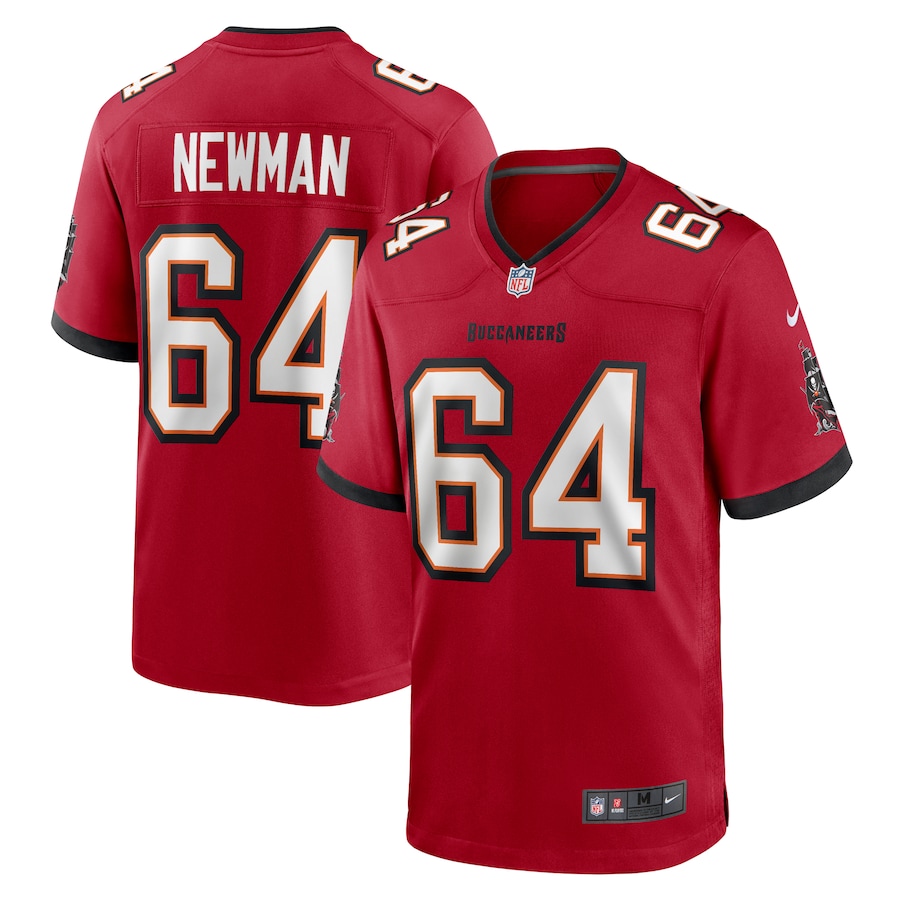 Men's Tampa Bay Buccaneers Royce Newman Nike Red Game Jersey - Jersey