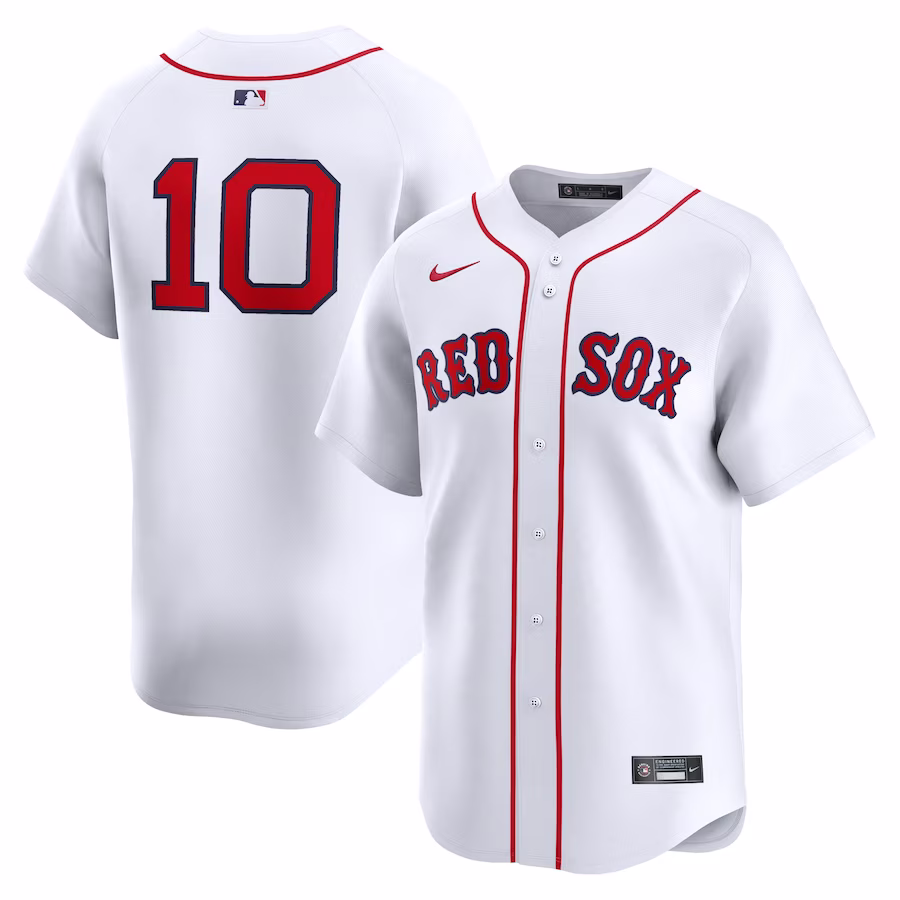 Men's Boston Red Sox Trevor Story Nike White Home Limited Player Jersey - Jersey