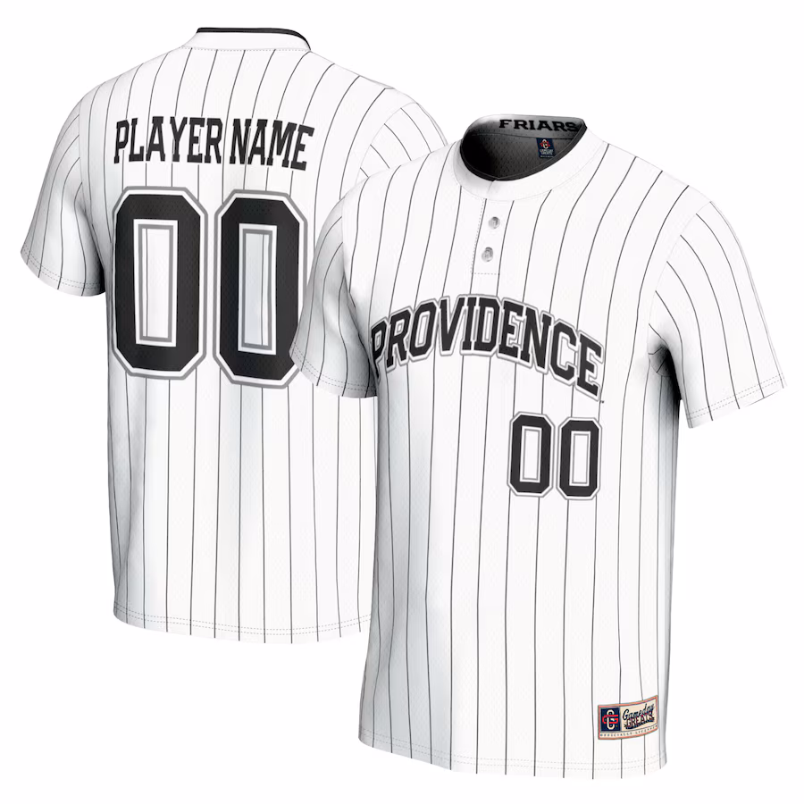 Providence Friars GameDay Greats Unisex NIL Pick-A-Player Softball Lightweight Jersey - White - Jersey