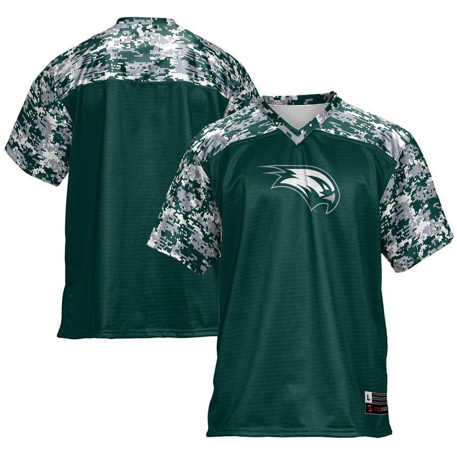 Men's GameDay Greats Green Wagner College Seahawks Football Jersey - Jersey