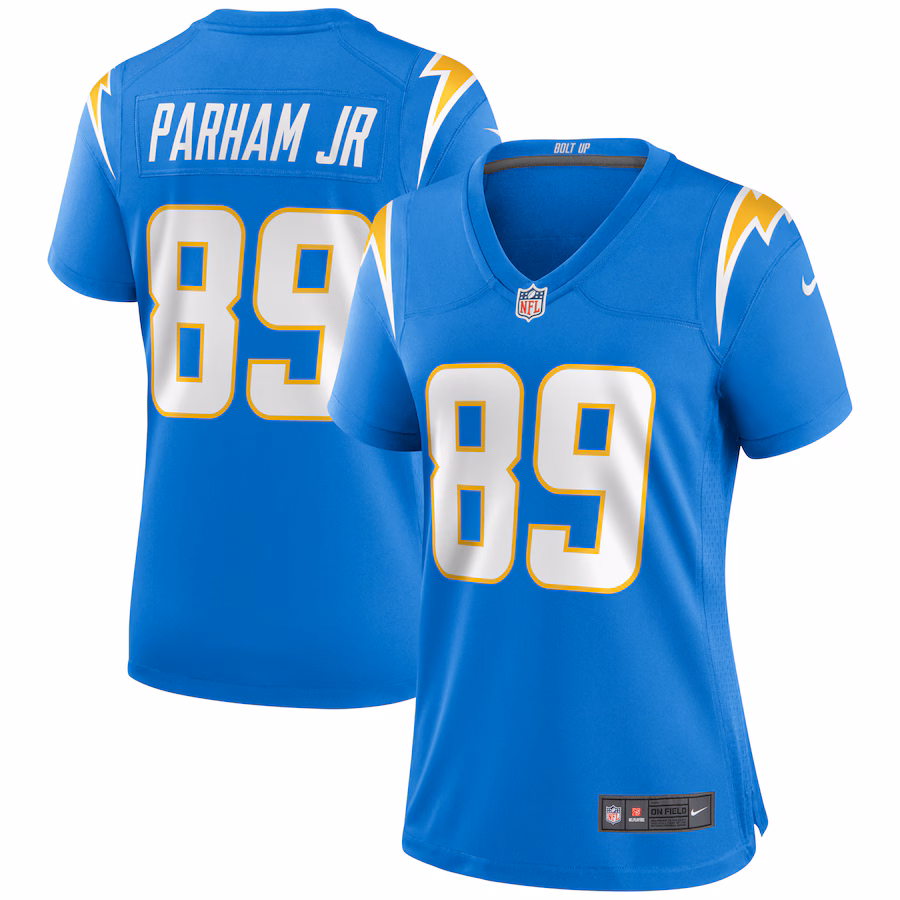 Women's Los Angeles Chargers Donald Parham Jr. Nike Powder Blue Game Jersey - Jersey