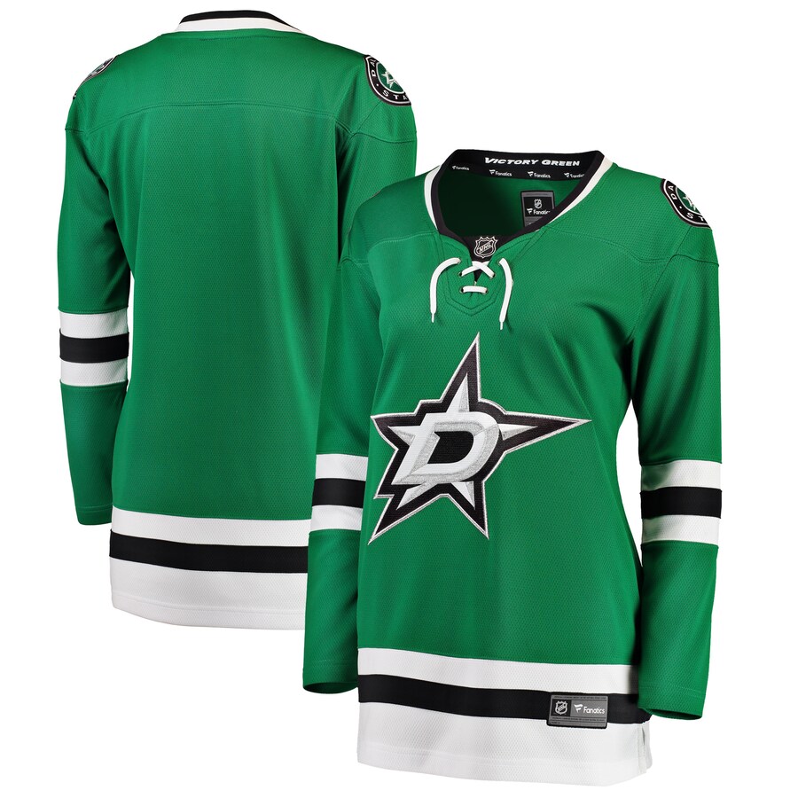 Women's Dallas Stars Fanatics Branded Green Breakaway Home Jersey - Jersey