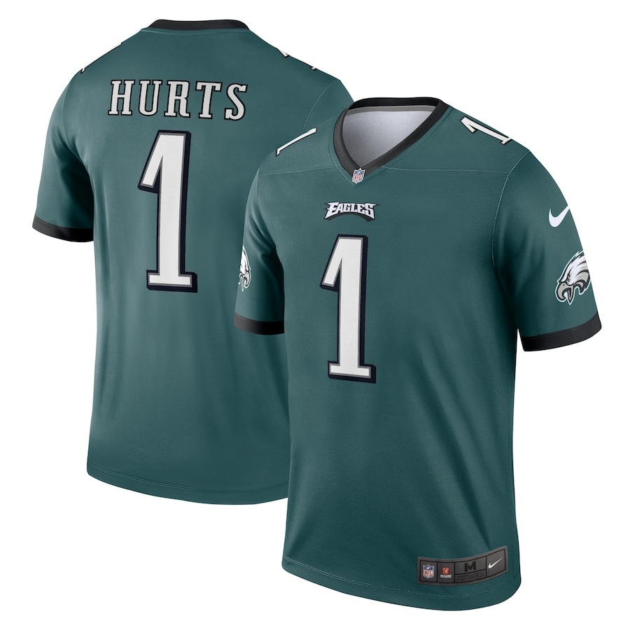 Men's Philadelphia Eagles Jalen Hurts Nike Midnight Green Legend Jersey - Jersey
