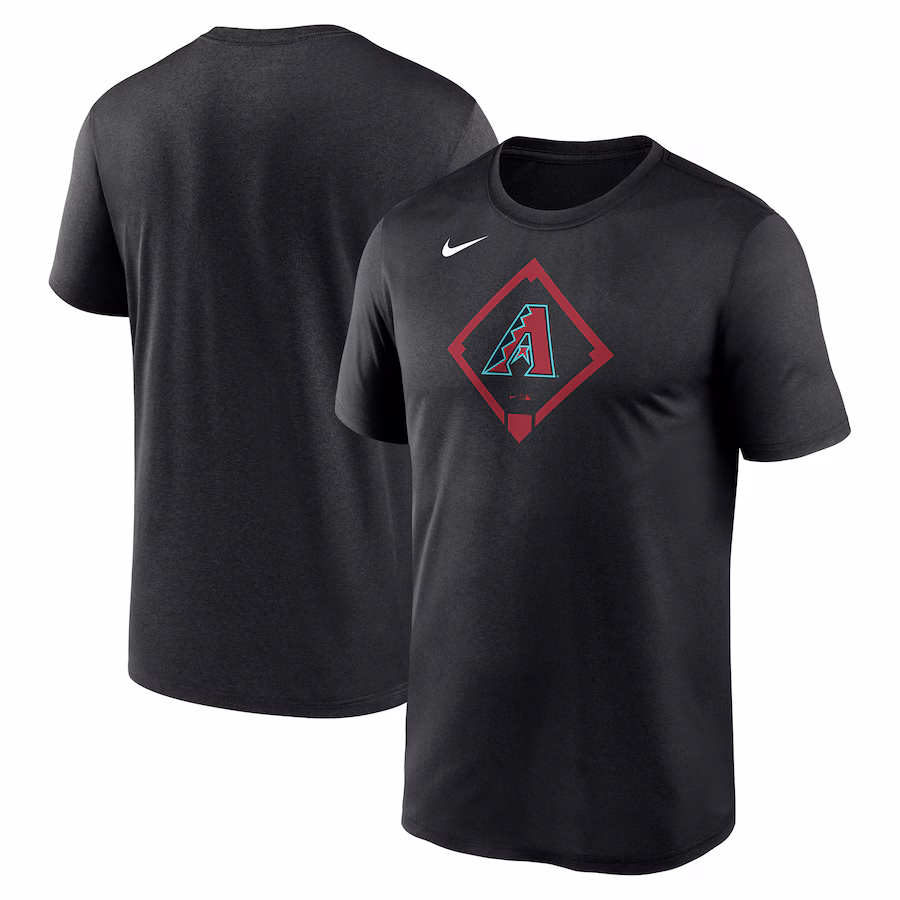 Men's Arizona Diamondbacks Nike Black Icon Legend Performance T-Shirt - Jersey