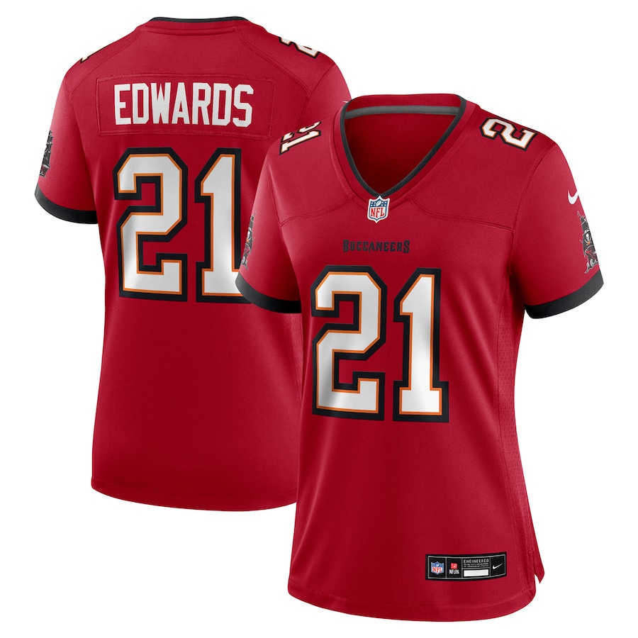 Women's Tampa Bay Buccaneers Mike Edwards Nike Red Game Jersey - Jersey