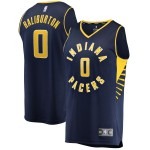 Men's Indiana Pacers Tyrese Haliburton Fanatics Navy 2021/22 Fast Break Replica Jersey - Icon Edition - Jersey