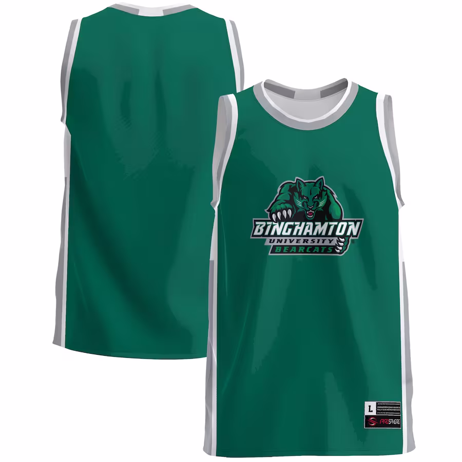 Binghamton Bearcats GameDay Greats  Lightweight Basketball Jersey - Green - Jersey