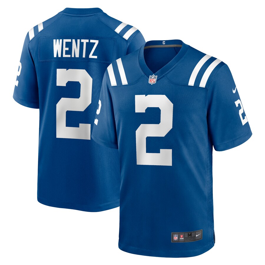 Youth Indianapolis Colts Carson Wentz Nike Royal Game Jersey - Jersey