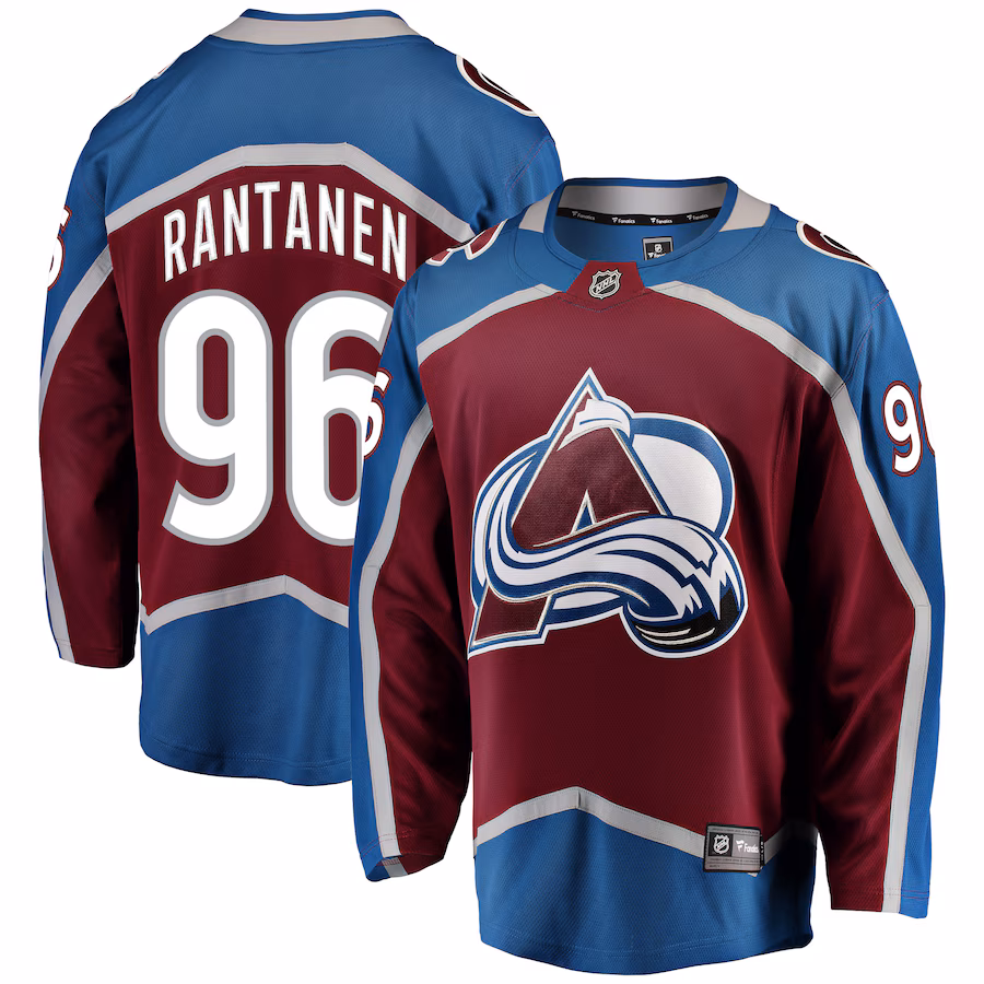 Men's Colorado Avalanche Mikko Rantanen Fanatics Burgundy Breakaway Player Jersey - Jersey