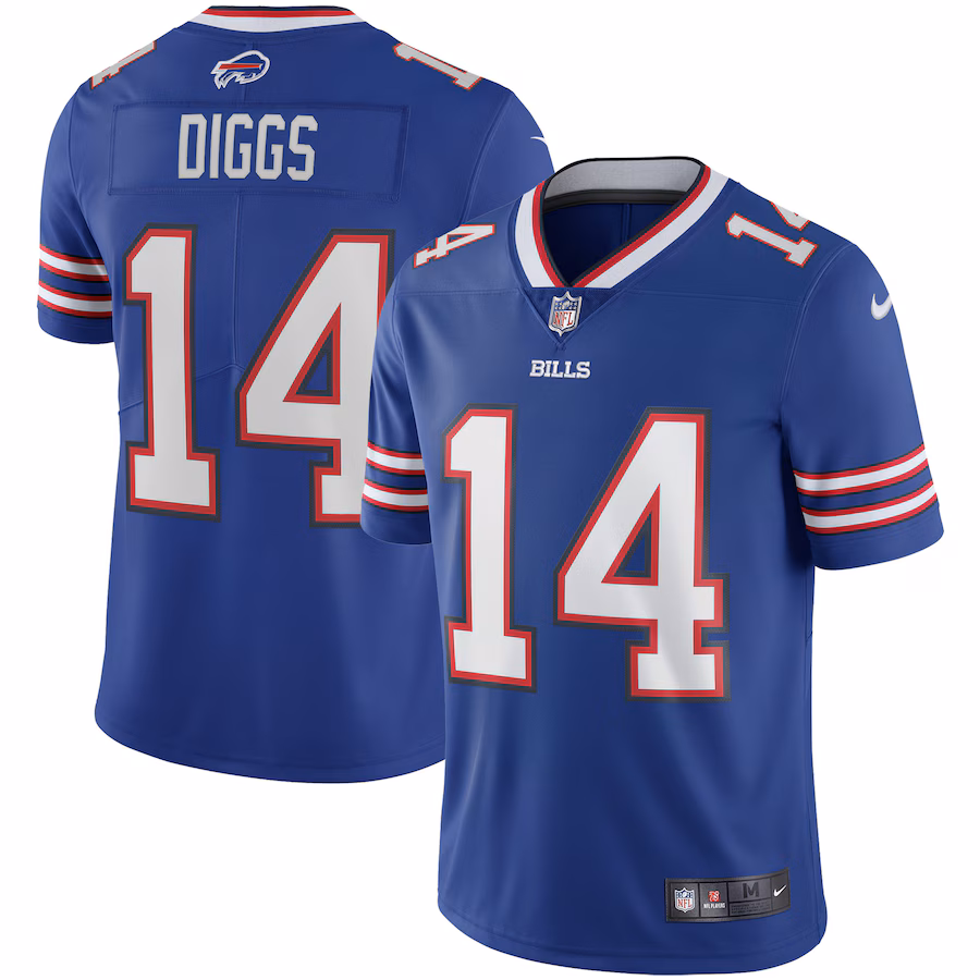 Men's Buffalo Bills Stefon Diggs Nike Royal Vapor Limited Jersey - Jersey