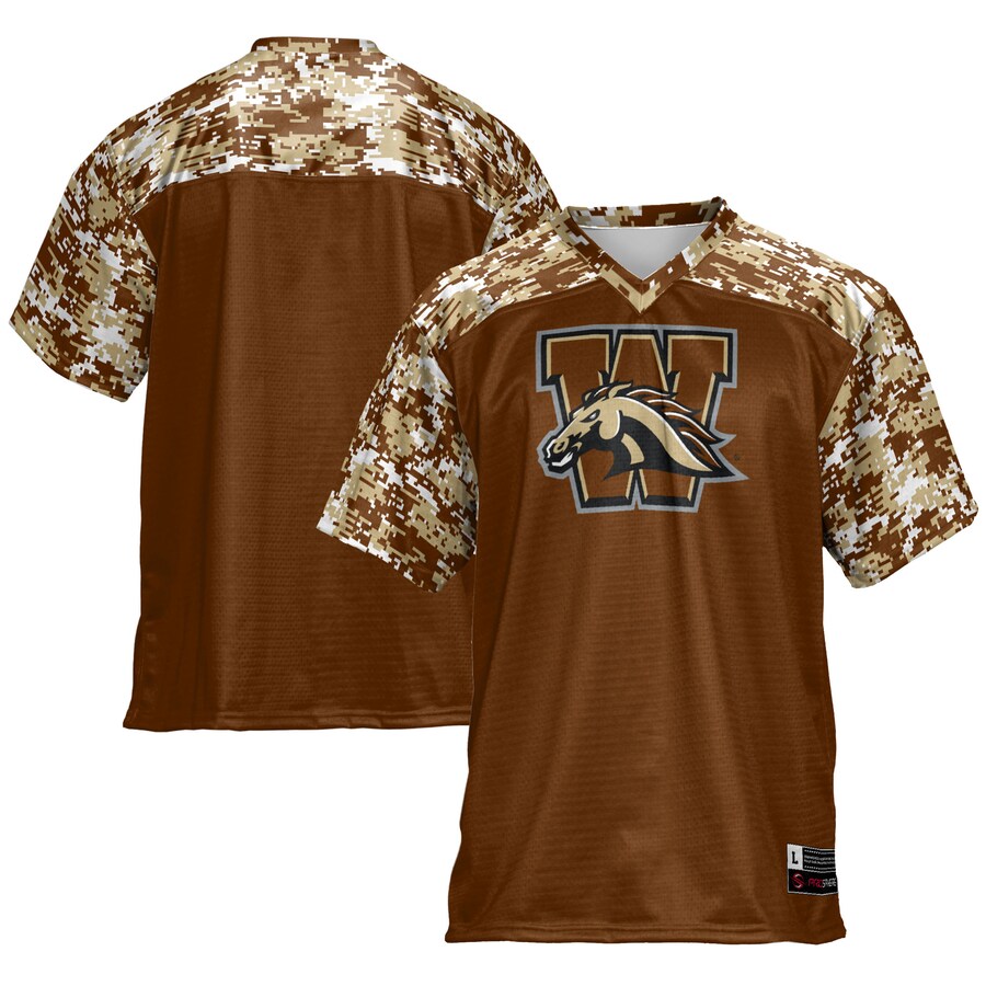 Men's GameDay Greats Brown Western Michigan Broncos Football Jersey - Jersey