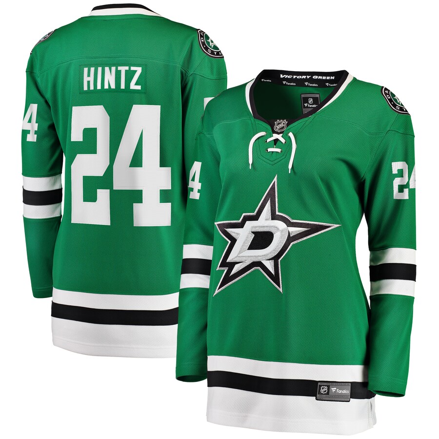 Women's Dallas Stars Roope Hintz Fanatics Branded Kelly Green Home Breakaway Player Jersey - Jersey