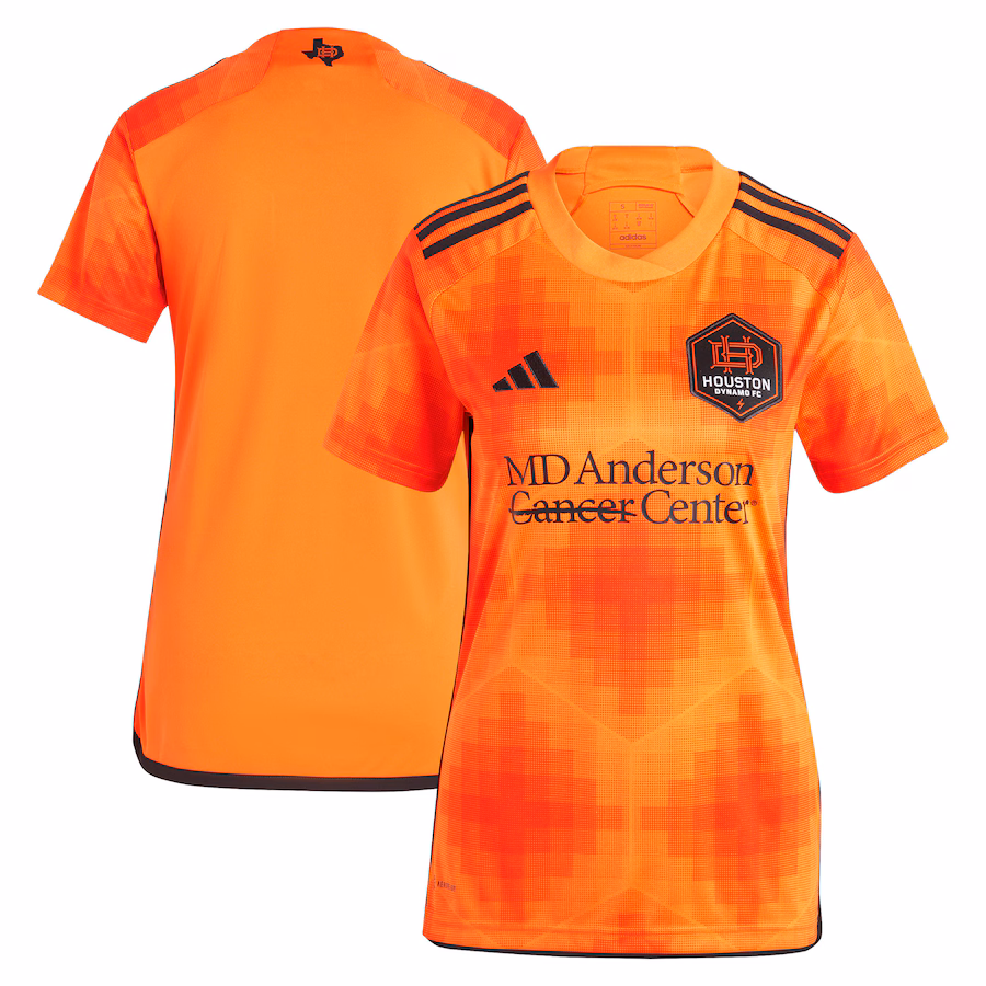 Women's Houston Dynamo FC adidas Orange 2023 El Sol Replica Jersey - Jersey