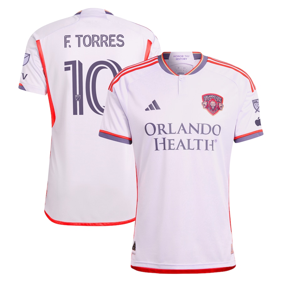 Men's Orlando City SC Facundo Torres adidas Purple 2024 Legacy Kit Authentic Player Jersey - Jersey