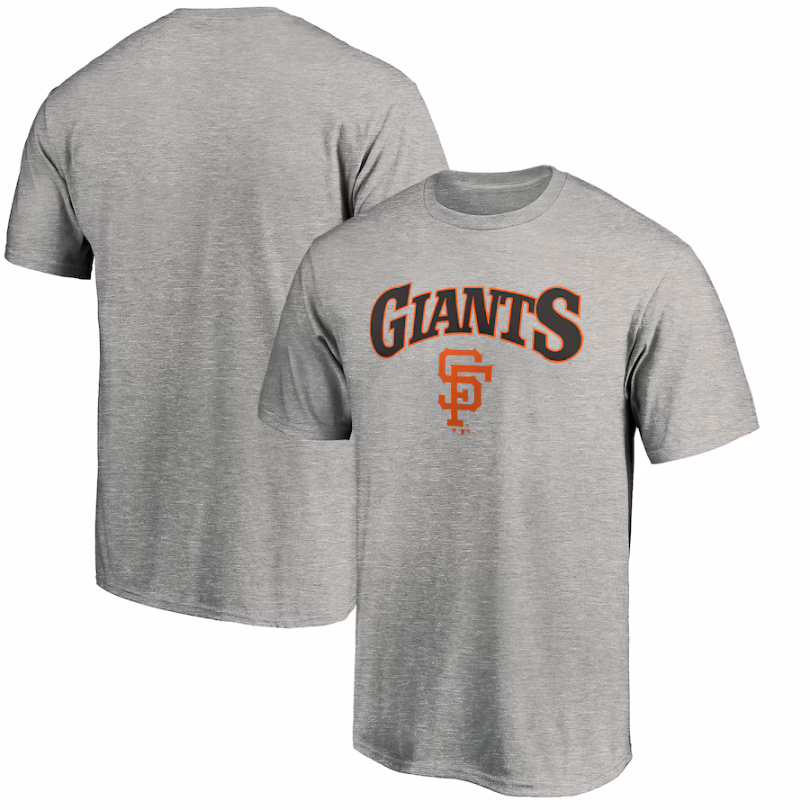 Men's San Francisco Giants Heather Gray Cooperstown Collection Wahconah T-Shirt - Jersey