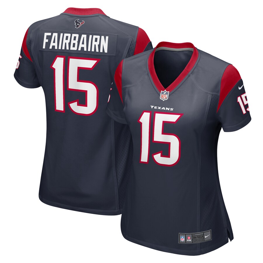 Women's Houston Texans Ka'imi Fairbairn Nike  Navy Team Game Jersey - Jersey