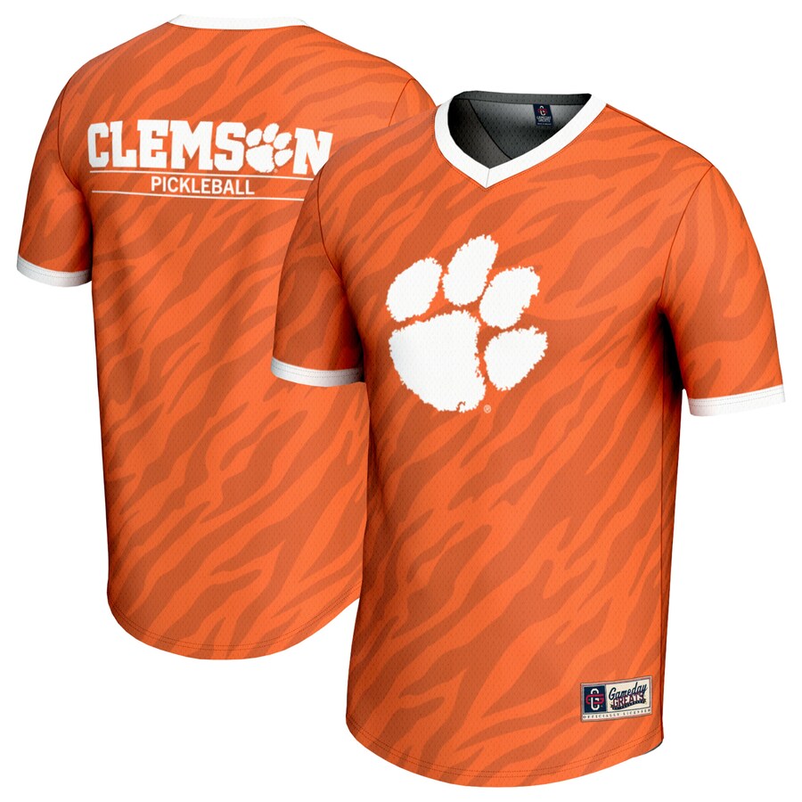 Youth GameDay Greats  Orange Clemson Tigers Lightweight Pickleball Jersey - Jersey