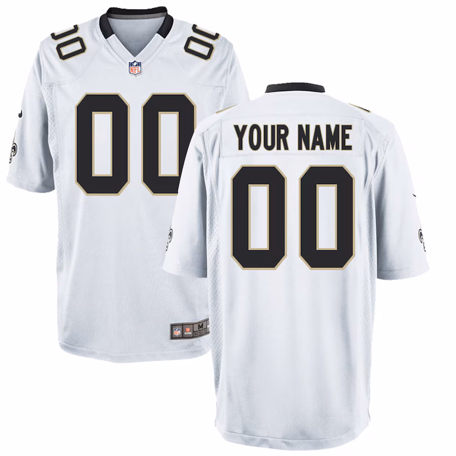 Nike New Orleans Saints Custom Youth Game Jersey - Jersey