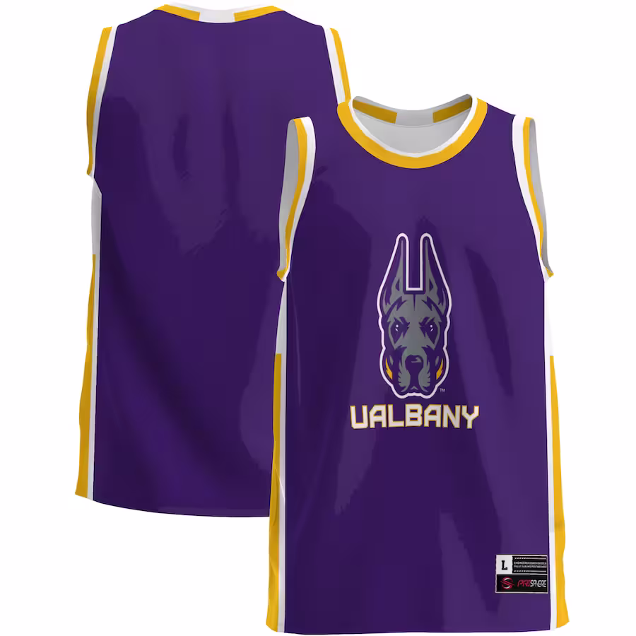 UAlbany Great Danes GameDay Greats Lightweight Basketball Jersey - Purple - Jersey
