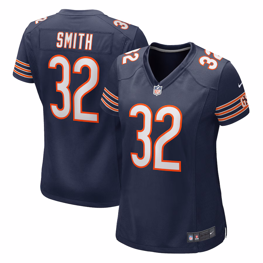 Women's Chicago Bears Terell Smith Nike Navy Game Jersey - Jersey