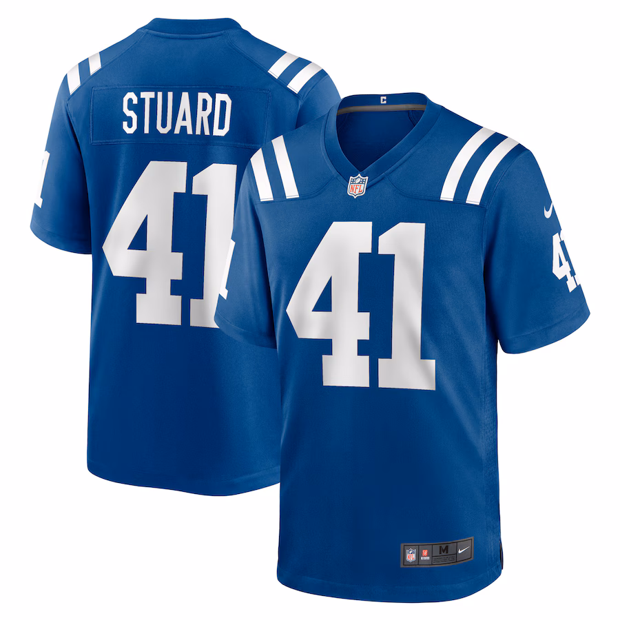 Men's Indianapolis Colts Grant Stuard Nike Royal Game Player Jersey - Jersey