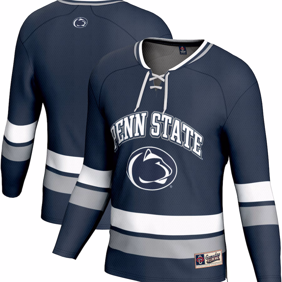 Youth  GameDay Greats Navy Penn State Nittany Lions Spirit Hockey Jersey - Jersey