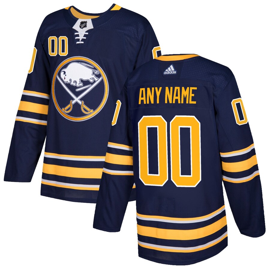 Men's Buffalo Sabres adidas Navy Authentic Custom Jersey - Jersey